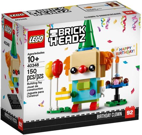 LEGO BrickHeadz 40348 Chú hề Sinh nhật