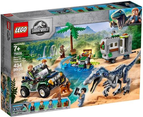 LEGO Jurassic World 75935 Đối mặt Khủng long Baryonyx: Đi tìm kho báu