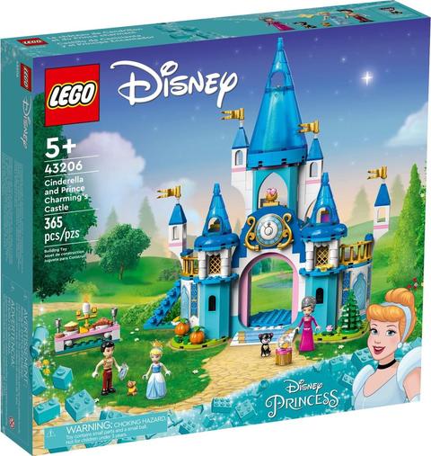 LEGO Disney Princess 43206 Lâu đài Lọ Lem và Hoàng tử