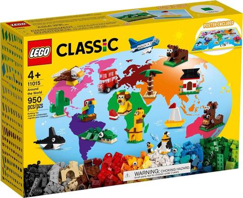 LEGO Classic 11015 Vòng quanh Thế giới (950 chi tiết)