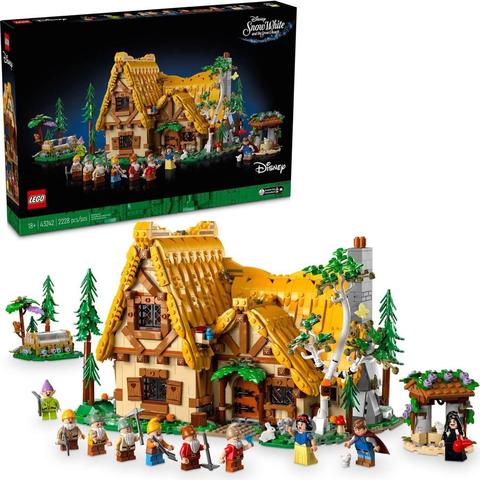 LEGO Disney 43242 Ngôi nhà Bạch Tuyết và bảy chú lùn