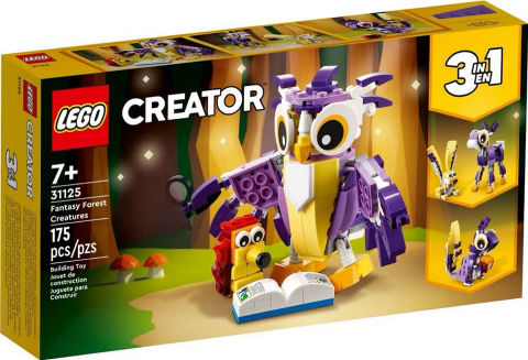 LEGO Creator 31125 Sinh vật Rừng xanh 3-trong-1