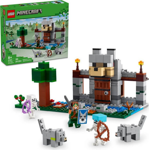 LEGO Minecraft 21261 Pháo đài Sói